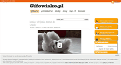 Desktop Screenshot of gifowisko.pl